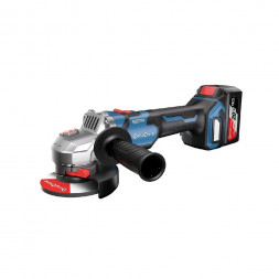 Аккумуляторная угловая шлифовальная машина DongCheng DCSM04-125(TYPE H2K) 20В, 2хАКБ 6Ач, ЗУ, кейс