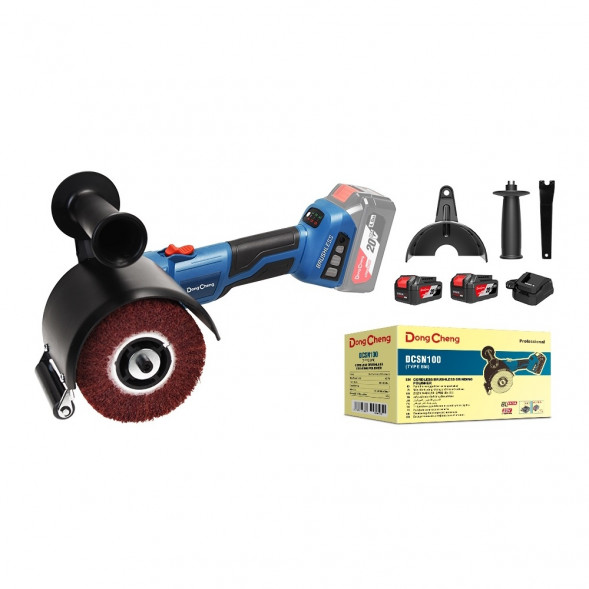Аккумуляторная шлифовальная машина DongCheng DCSN100(TYPE Z) 20В, без АКБ и ЗУ