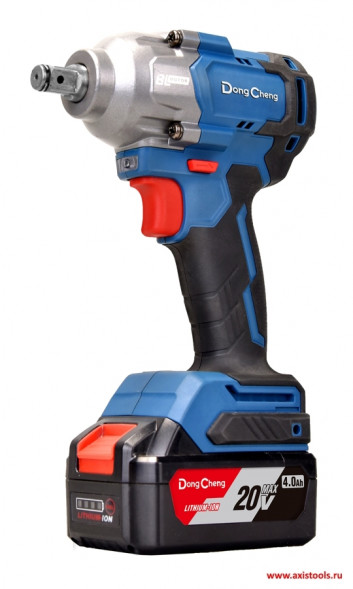 Аккумуляторный ударный гайковерт DongCheng DCPB488(TYPE Z), 20в, 488Нм, без АКБ и ЗУ
