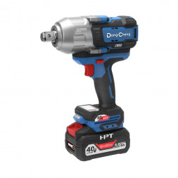 Аккумуляторный ударный гайковерт DongCheng DCPB1718(TYPE EK) 40В, 1718Нм, 2хАКБ 4Ач, ЗУ, кейс