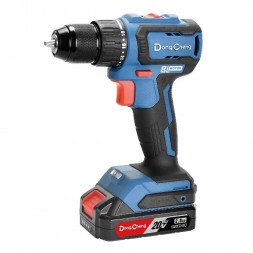 Аккумуляторная дрель-шуруповерт DongCheng DCJZ2040(TYPE AM) 20В, 45Нм, 2хАКБ 2Ач, ЗУ, кейс