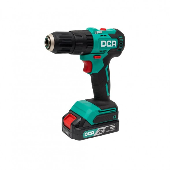 Аккумуляторная ударная дрель-шуруповерт DongCheng DCJZ2050i(TYPE EM) 20В, 50Нм, 2хАКБ 4Ач, ЗУ, кейс