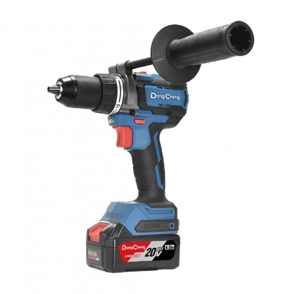 Аккумуляторная ударная дрель-шуруповерт DongCheng DCJZ20160i(TYPE FK) 20В, 160Нм, 2хАКБ 5Ач, ЗУ, кейс